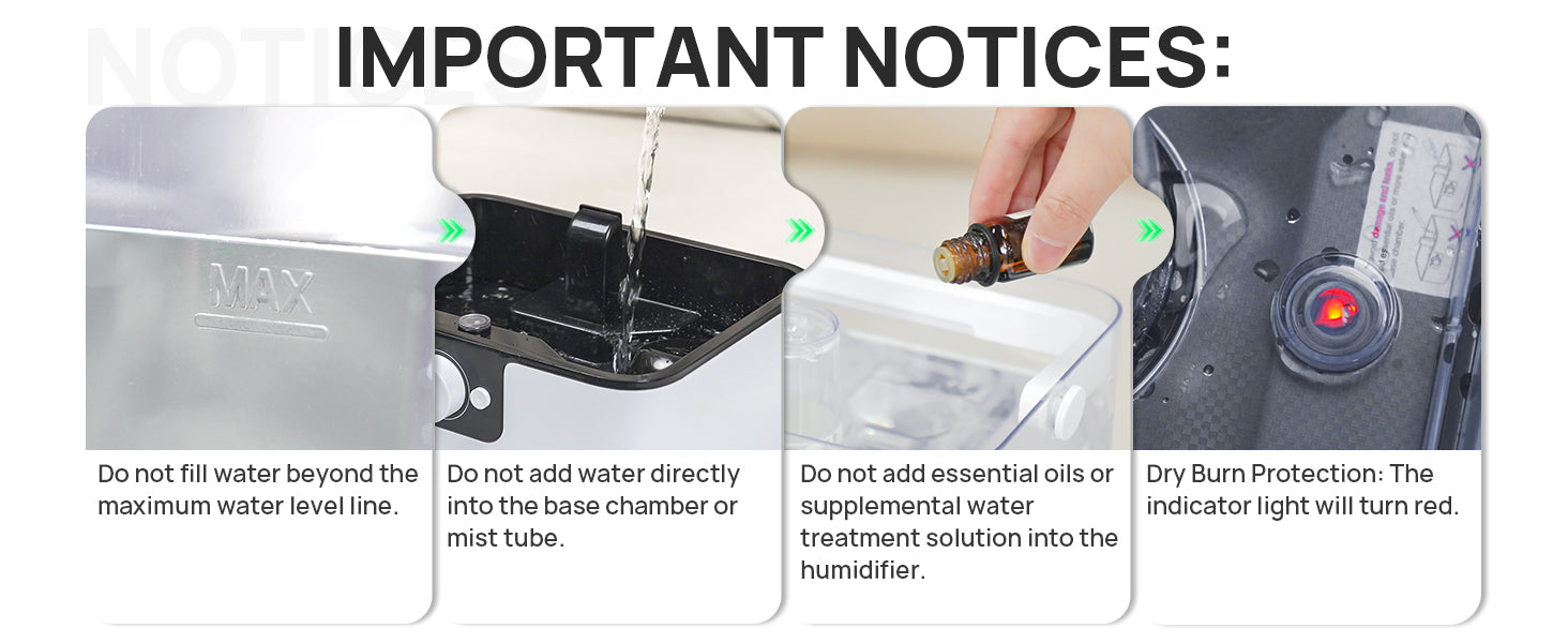 6L Humidifiers for Bedroom Large Room, Home,Cool Mist Top Fill Humidifier for Baby Nursery and Plants, 26dB Quiet, Nightlight, 50H Runtime, Oil Diffuser, 360° Nozzle Anti-dry Burn,White Colour.Free and fast delivery.