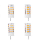 LED G4, 3W=35Watt, 300 lm, Cool White (6000K), Dimmable, G4 Bi-pin Base (4-Pack) - CETL