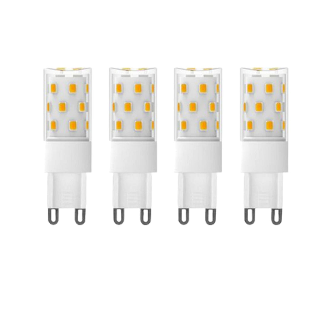 G9 LED Light Bulb,Bi Pin, 6Watt,  60W Equivalent ,600 lumens, Flicker Free, Dimmable, CETL/ETL (4-Pack)