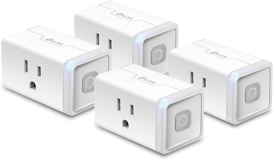 Smart Plug by TP-Link (HS103) - Smart Home WiFi Outlet Works with Alexa, Echo and Google Home, No Hub Required, Remote Control, 2.4GHz WiFi Required, 15 Amp, UL Certified