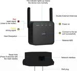 2024 Newest WiFi Extender, WiFi Repeater, WiFi Booster, Covers Up to 9840 Sq.ft and 60 Devices, Internet Booster - with Ethernet Port, Quick Setup, Home Wireless Signal Booster