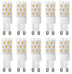 G9 LED Light Bulb,Bi Pin, 6Watt,  60W Equivalent ,600 lumens, Flicker Free, Dimmable, CETL/ETL (4-Pack)