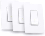 Smart Wi-Fi Dimmer Switch by TP-Link (KS225P3) - Neutral Wire and 2.4GHz Wi-Fi Connection Required, Works with Apple Home, Alexa & Google Home, No Hub Required
