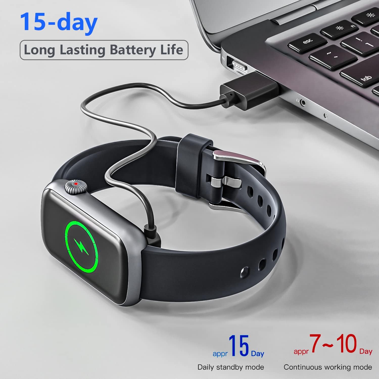 Slim Fitness Tracker with Blood Oxygen, Blood Pressure, 24/7 Heart Rate and Sleep Tracking, IP68 Waterproof Activity Trackers and Smart Watches with Step Tracker, Pedometer for Women