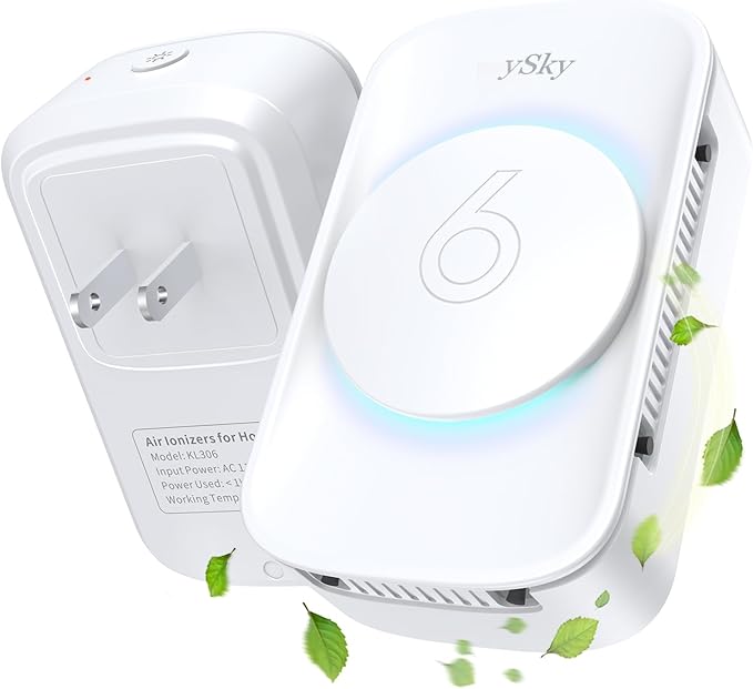 Plug In Air Purifier for Home (3 packs), Negative Ion Air purifier,Quiet Ionizers Air Freshener for home,Bathroom,Bedroom,Portable Air Purifiers for Odor,Pet smell,Mini Air ionizer.Fast and free delivery.