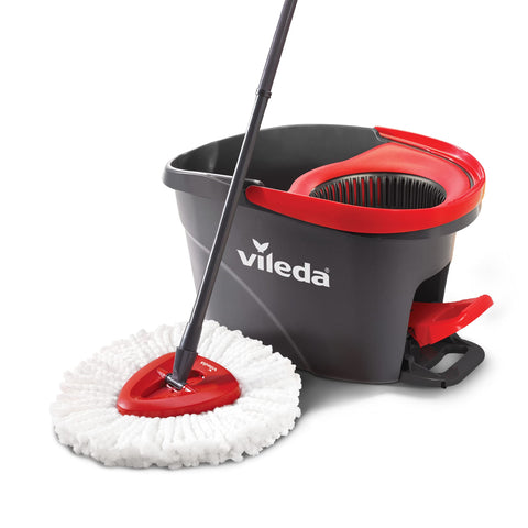 Vileda EasyWring Microfibre Spin Mop & Bucket Floor Cleaning System