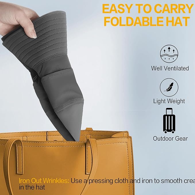 Sun Hat for Women and Men Sun Protection UPF 50+: Wide Brim Hat for Fishing, Waterproof Hat for Women for Hiking. Fast and free shipping.