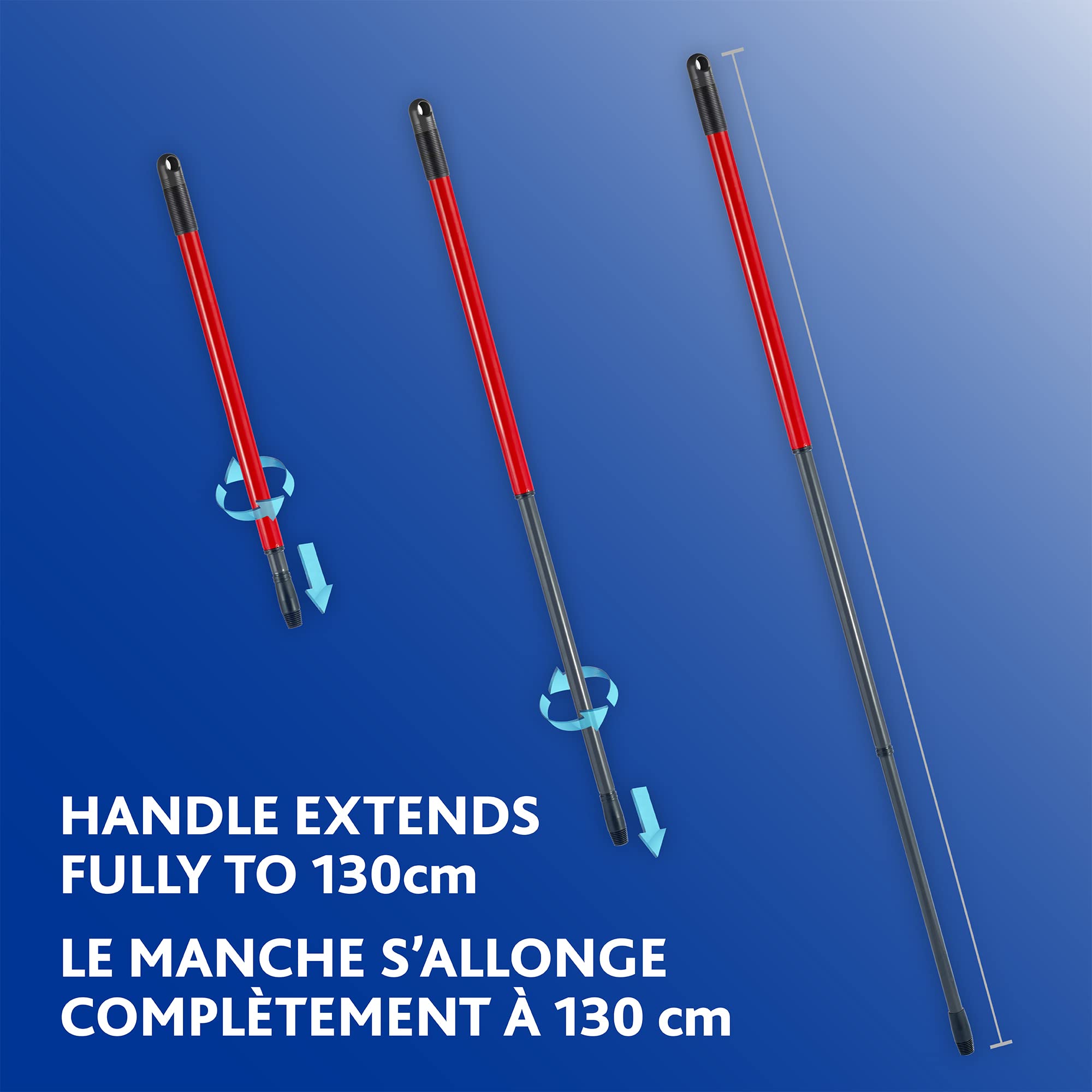 Vileda EasyWring Microfibre Spin Mop & Bucket Floor Cleaning System