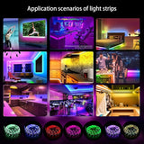 Led Lights Strip for Bedroom 65.6ft,Music Sync Color Changing Led Strip Lights,App+Remote Control,5050 RGB LED Lights for Room Home Decor,Party,Christmas Lights Decoration,Free shipping fast delivery.