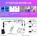 Led Lights Strip for Bedroom 65.6ft,Music Sync Color Changing Led Strip Lights,App+Remote Control,5050 RGB LED Lights for Room Home Decor,Party,Christmas Lights Decoration,Free shipping fast delivery.