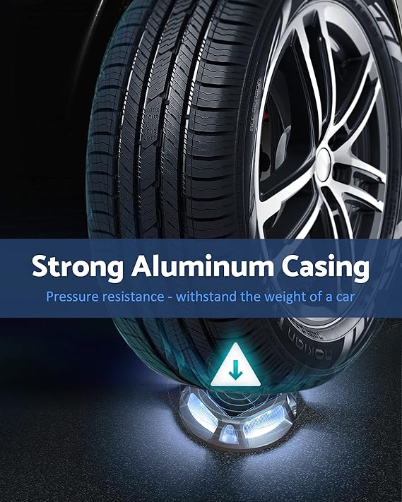 LED Solar Dock Lights Marine, Solar Driveway Lights Waterproof LED Solar Step Lights for Road Markers Sidewalk Backyard Garden Stairs (8Pack, Cool White),free and fast delivery.