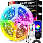 Led Lights Strip for Bedroom 65.6ft,Music Sync Color Changing Led Strip Lights,App+Remote Control,5050 RGB LED Lights for Room Home Decor,Party,Christmas Lights Decoration,Free shipping fast delivery.