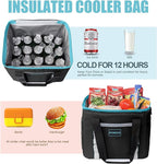 Large Cooler Bag 65 Can /32 Can Soft Sided Cooler Bag 1OO% Leakproof Large Lunch Cooler Insulated for Camping Picnic Beach Sport,Free and fast Shipping.