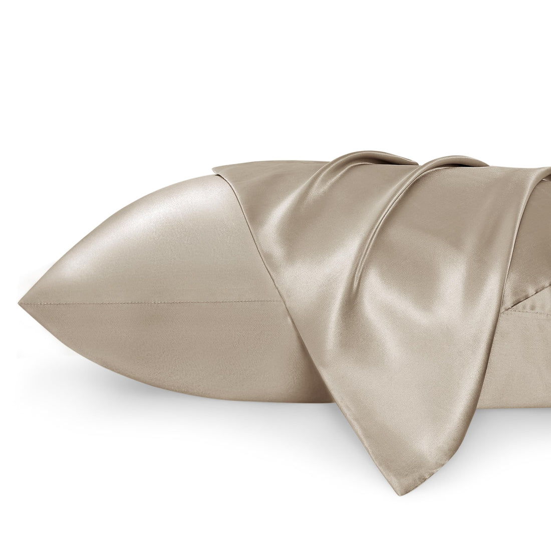 Cymak Satin Pillow Cases 2 Pack Satin Pillowcase for Hair and Skin - Similar to Silk Pillow Cases with Envelope Closure