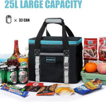 Large Cooler Bag 65 Can /32 Can Soft Sided Cooler Bag 1OO% Leakproof Large Lunch Cooler Insulated for Camping Picnic Beach Sport,Free and fast Shipping.