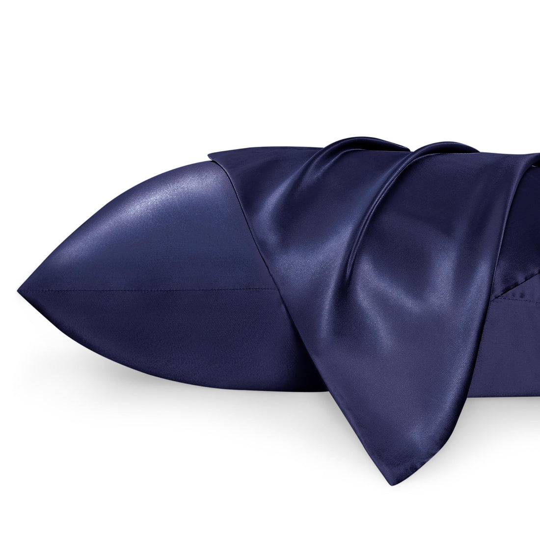 Cymak Satin Pillow Cases 2 Pack Satin Pillowcase for Hair and Skin - Similar to Silk Pillow Cases with Envelope Closure