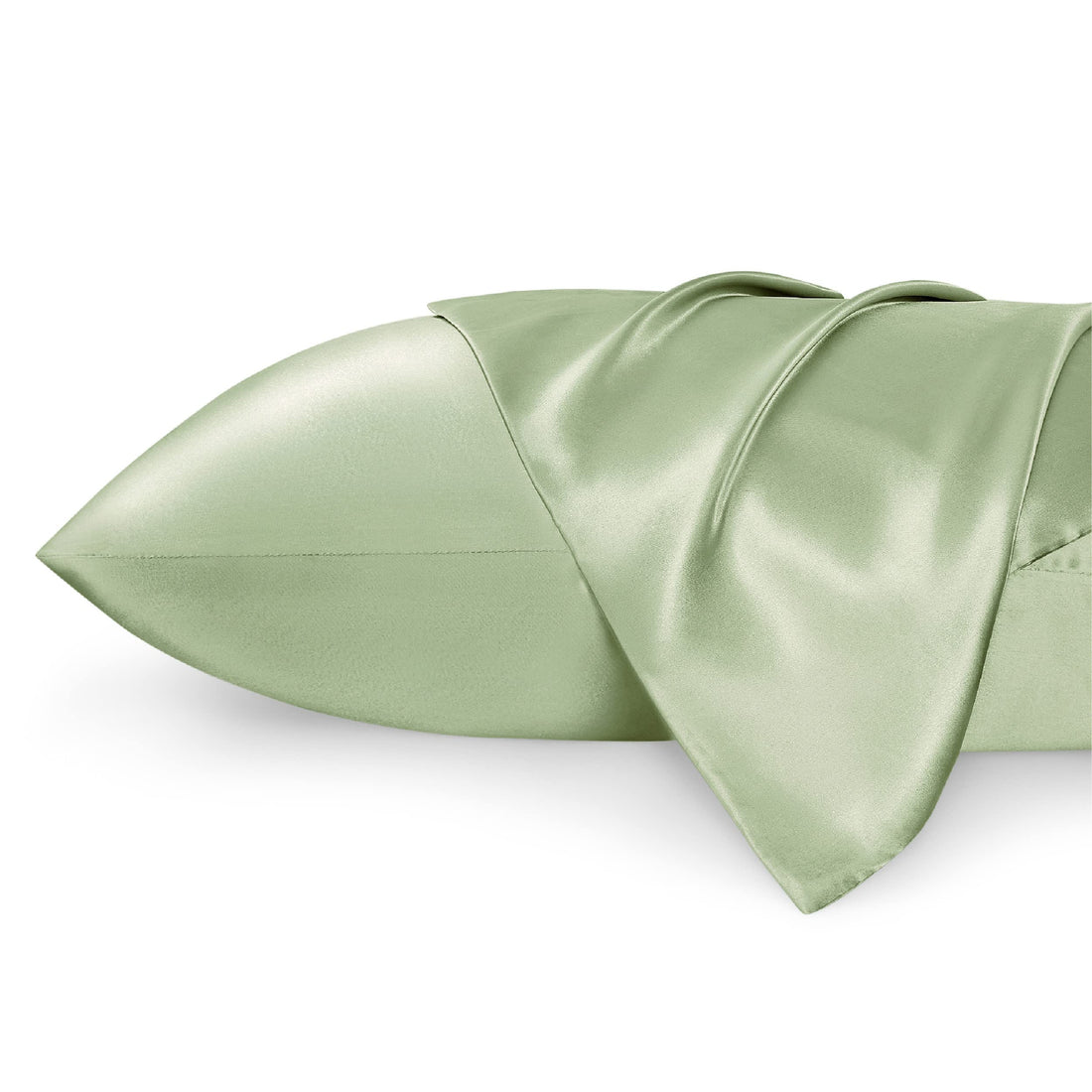 Cymak Satin Pillow Cases 2 Pack Satin Pillowcase for Hair and Skin - Similar to Silk Pillow Cases with Envelope Closure