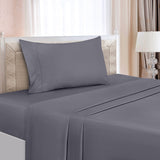 Cymak Bedding Bed Sheet Set - 3 Piece Twin Bedding - Soft Brushed Microfiber Fabric - Shrinkage & Fade Resistant - Easy Care