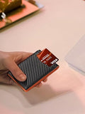 Slim RFID Wallets for Men, Money Clip Bifold Leather Wallet Minimalist Mens Wallet with ID Window and 12 Card Slots Gift Box,free and fast delivery.