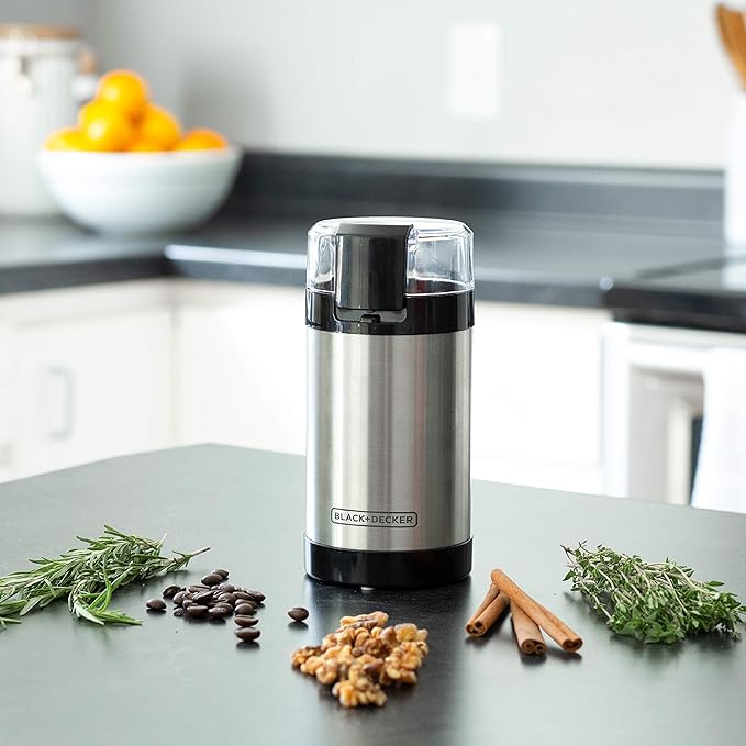 Easy Touch Electric Smartgrind Coffee & Spice Grinder, Black,fast and free shipping.