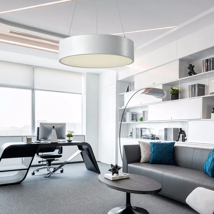 Modern Simple Design Round Decorative 24w 30w 36w 48w Acrylic Ceiling Hanging Led Pendant Light