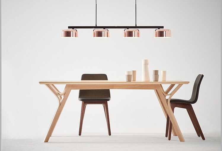 Novel Led Pendant Lights Restaurant Modern Rose Gold Creative Rotating Lighting Fixture Italian Style Bar Bar Hanging Lamp,Certification UL, Free shipping to Canada,delivery 60 days.