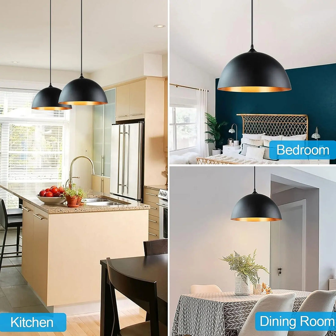 Vintage industrial metal style black farmhouse chandelier Kitchen island hanging LED ceiling light,Free shipping, ETL Certification, Delivery 60 days,.