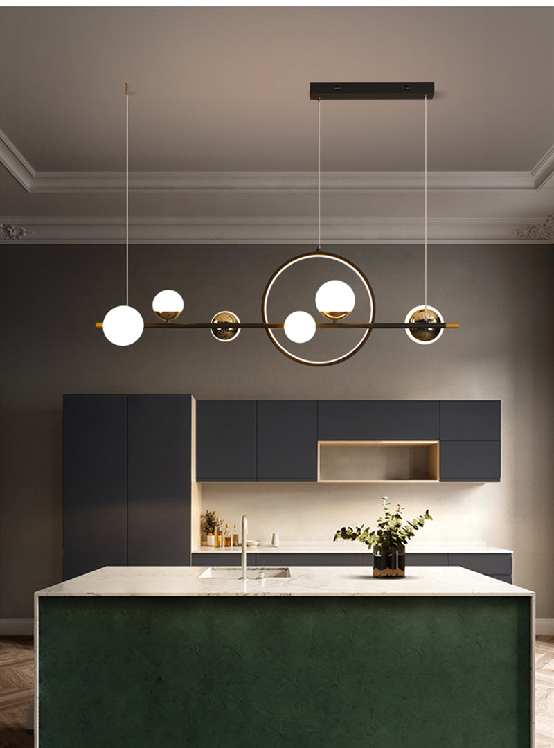 Modern LED Pendant Light Nordic Black Chandelier for Living Bedroom Kitchen Hanging Lamp Dining Room Light Fixture.Certification UL,Free Delivery to Canada in  60 days