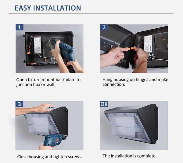 100W / 120W Traditional LED Wall Pack,Cul Listed,free and fast shipping.