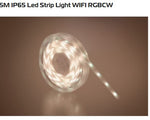 Rgbcw-Wifi New Led Smart Wi-Fi Strip Lights 5m -1000 Lumens High Brightness, Ip65(waterproof) 2200-6500k, Rgbw,16 Million Colors Cetl