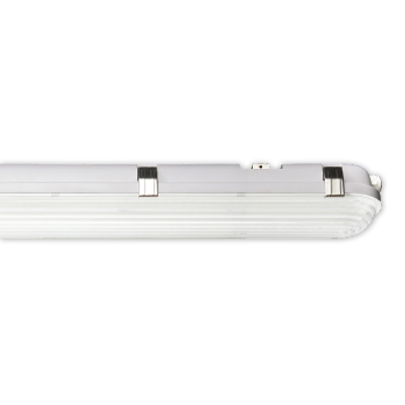 STRAK 4ft Vapor Tight Fixture Listed Vapor Proof Light  3way Cct 4000k/5000k/6500k Changeable