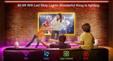 65.6ft WiFi LED Strip Lights, Smart LED Strip Compatible Alexa Google Home, App & Remote Sync Color Changing RGB 5050 LED Lights for Bedroom