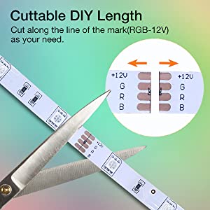 50ft RGB Led Strip Lights, Color Changing Led Strips Kit 44 Keys IR Remote Control, led bulbs ontario Home Decoration RGB 5050 Led