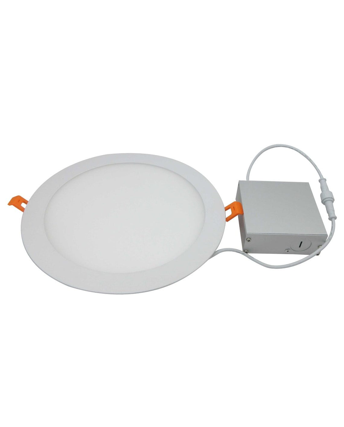 STRAK 8inch Led Slim Panel Downlight 18w 1700lm 100-347v Multi Voltage 3000k Dimmable CETL & Es