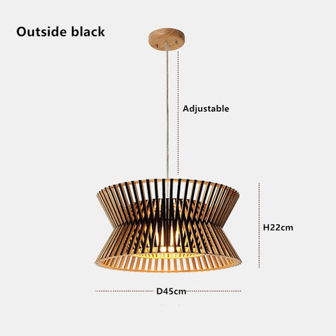 STRAK Solid Wood Chandelier Northern Europe Style 2021 New Creative for Living Room Dining Room Office Indoor Lighting Decoration Ul