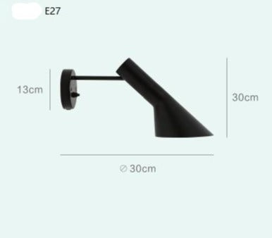 Corner Floor Lamp, Table Wall Led Flushmount Lamps E27 Led Black White Floor Lights Arne Jacobsen for Living Room Nordic Decoration Home Certification  UL, Free shipping to Canada