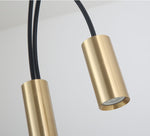 STRAK Brass Pendant Lamp Minimalist Rainbow Pendant Light Modern Creative Led for Dining Ul