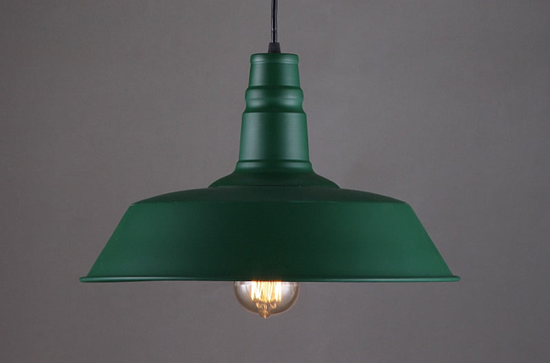 STRAK Loft Pendant Lamps Retro Chandelier Pendant Light Industrial Style Iron Pot Cover Lamp Ul