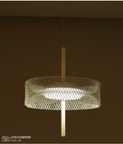 STRAK Macaron Iron Net Hanging Lamp Crystal Chandelier Eye Protection Dimmable Indoor Light Ul