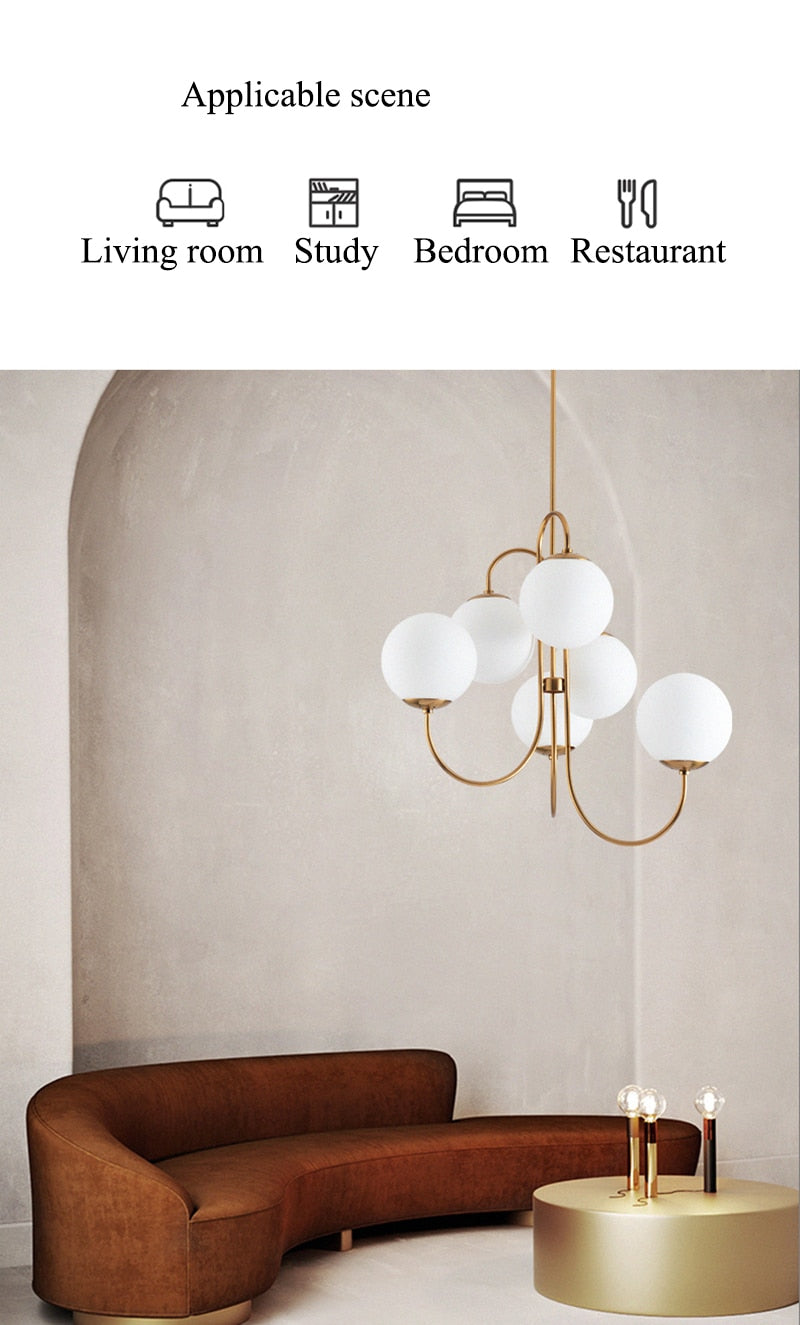 STRAK Pendant Lights Milk White Glass Suspension E27 Led Modern Dining Room Bar Restaurant Bedroom Indoor Decoration Lighting Ul