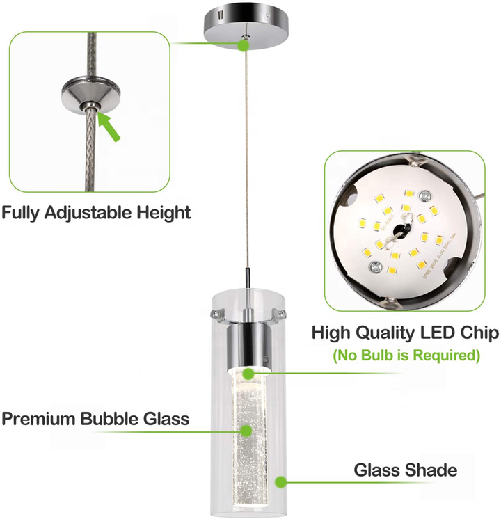 SINGLE NORDIC CLEAR GLASS FANCY PENDANT LIGHT FOR HOME DECORATIVE MODERN HANGING LAMP.Certification UL