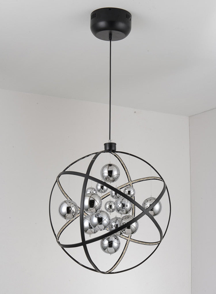 STRAK Nordic Living Room Pendant Lights Modern Round Led Pendant Lamps Fashion Fixtures Bedroom Hanging Lighting