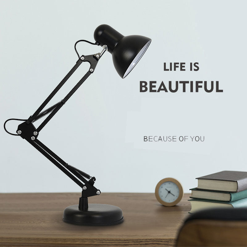 Classic American iron LED eye protection desk lamp bedside study office energy saving dormitory lamp .Free shipping to Canada, Delivery 60 days.