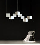 STRAK Geometric Luster Led Pendant Chandelier Modern Illuminating Metal Led Indoor Lighting Fixtures Ul