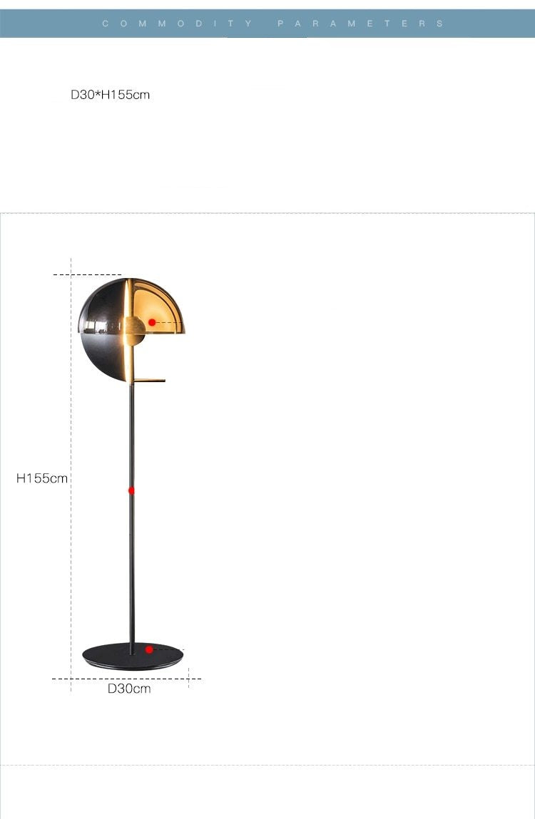 Floor Lamps Postmodern Floor Lighting Living Room, Led Bedroom Nordic Style Home Decor Fixtures UL