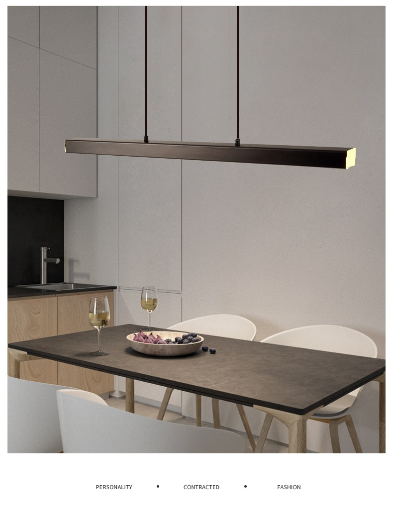 Nordic Pendant Lamp Chandelier Lighting 80cm/100cm/120cm Suitable for Restaurant Led, Office, Dining Room & Study Room, Ul