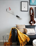 Nordic Minimalist Swing Adjustable Arm Industrial Wall Lamp Iron Art Designer E14 Led Modern Living Room Bedroom Indoor Lighting