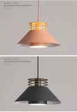 STRAK Nordic Macaron Pendant Lights - Post-Modern Pendant Lamp E27 Base Bedside Cafe Restaurant Kitchen Light