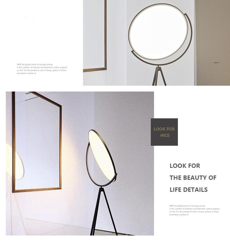 Modern Black/White LED floor lamps Nordic living room lights cloakroom bedroom Standing light hotel decorative vertical lighting.Certification: UL