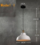 STRAK Loft Pendant Lamps Retro Chandelier Pendant Light Industrial Style Iron Pot Cover Lamp Ul